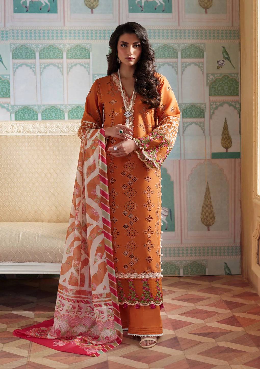 Elaf Premium | Eid Edit 2024 | ELE-09 ELNAZ - Pakistani Designer Dress - by Elaf Premium | Type: Luxury - 100% Original at Saira Sultan