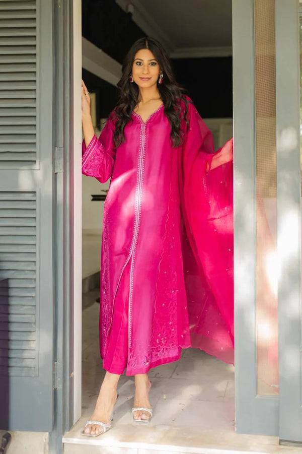 Jeem | Luxury Pret | ELSA PINK - Pakistani Designer Dress - by Jeem | Type: Luxury - 100% Original at Saira Sultan