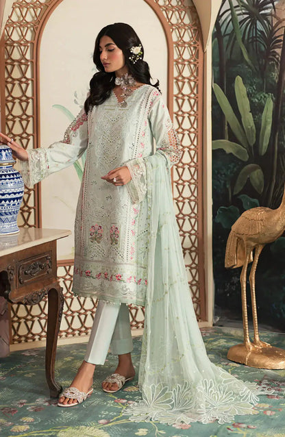 Emaan Adeel | Ayra Luxury Lawn 24 | AR-07 - Pakistani Designer Dress - by Emaan Adeel | Type: Luxury - 100% Original at Saira Sultan