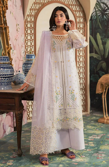 Emaan Adeel | Ayra Luxury Lawn 24 | AR-10 - Pakistani Designer Dress - by Emaan Adeel | Type: Luxury - 100% Original at Saira Sultan