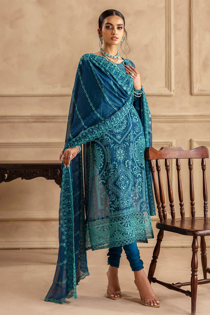 Gul Ahmed | Festive Eid 25 | LE-52004 M Navy Chiffon