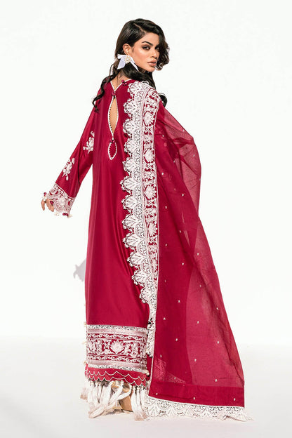 Gul Ahmed | Gul Nilofer 25 | DN-42040 S Redish Pink Lawn