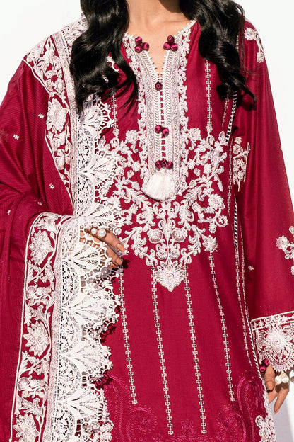 Gul Ahmed | Gul Nilofer 25 | DN-42040 XL Redish Pink Lawn