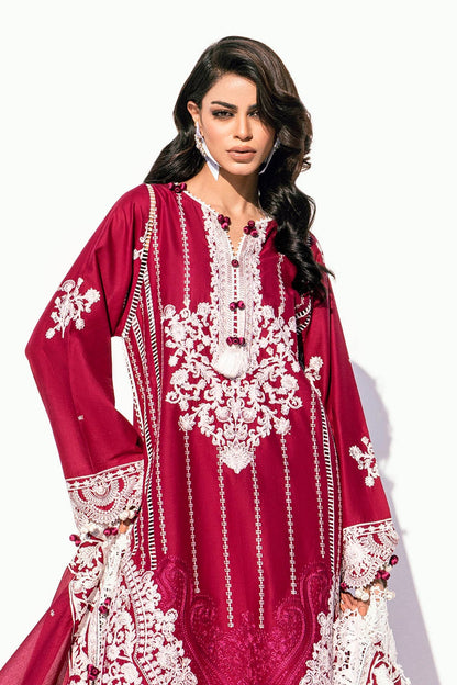 Gul Ahmed | Gul Nilofer 25 | DN-42040 L Redish Pink Lawn
