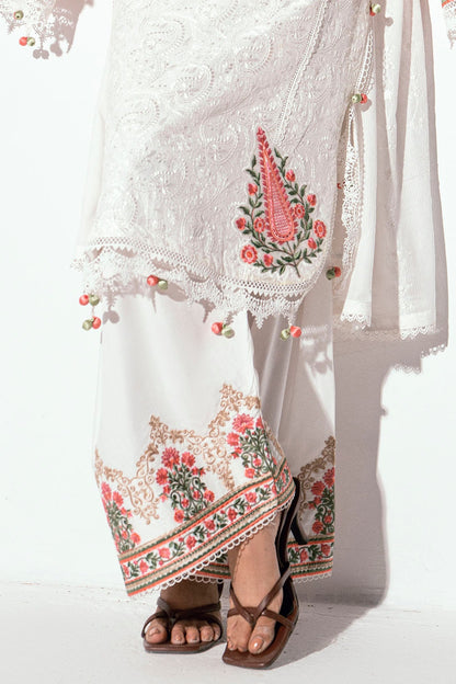 Gul Ahmed | Gul Nilofer 25 | DN-52006 XL White Lawn