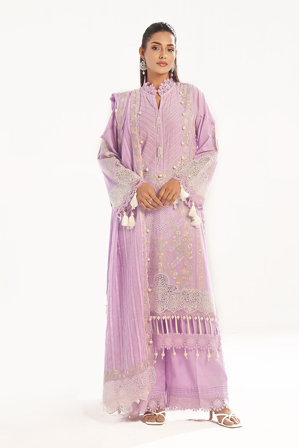 Gul Ahmed | Festive Eid 25 | PM-52034 S Lawn Lilac