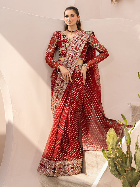 Epoque | Le Tresor Luxury Pret | AMBER - Pakistani Designer Dress - by Epoque | Type: Luxury - 100% Original at Saira Sultan