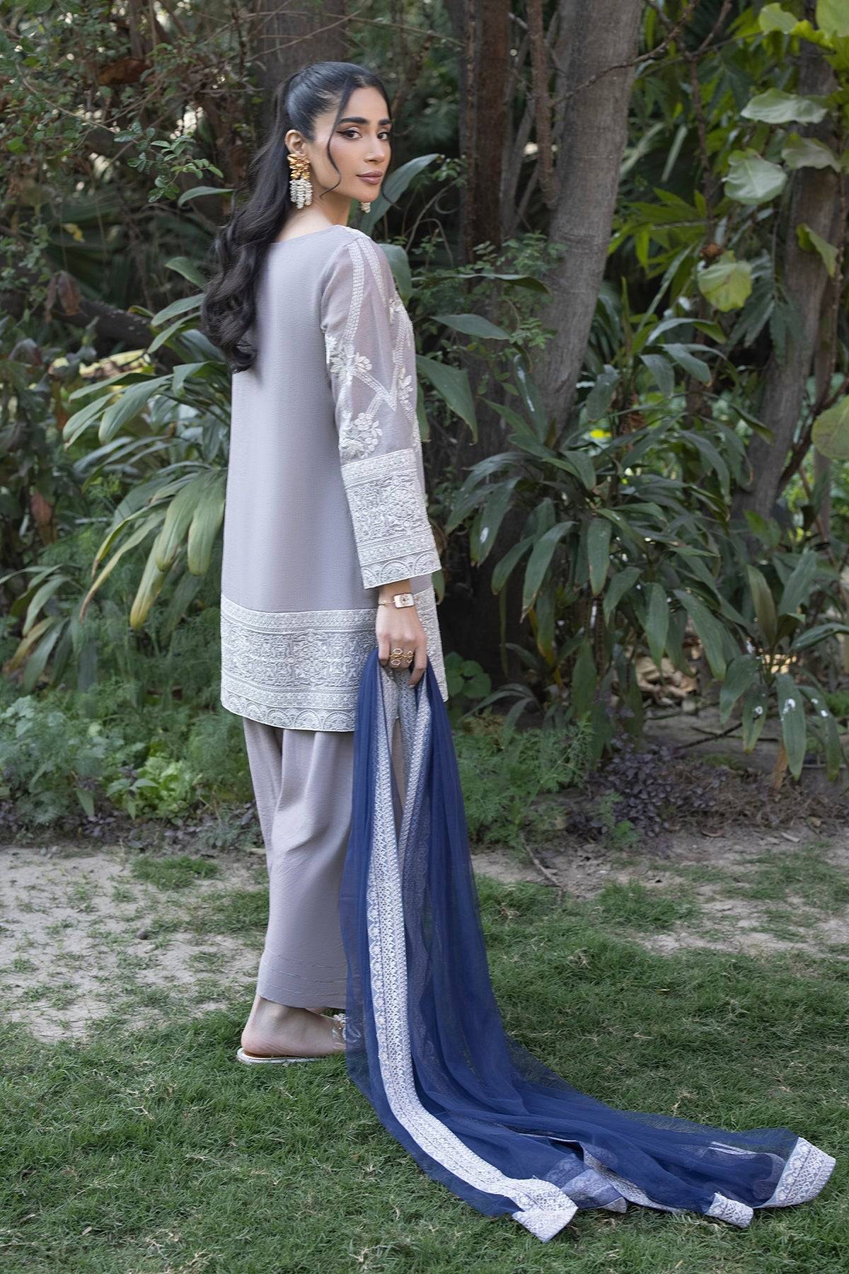 Erum Khan | Shahzeen Eid Collection | KIWI - Pakistani Designer Dress - by Erum Khan | Type: Formal - 100% Original at Saira Sultan