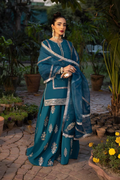 Erum Khan | Shahzeen Eid Collection | TWILIGHT - Pakistani Designer Dress - by Erum Khan | Type: Formal - 100% Original at Saira Sultan