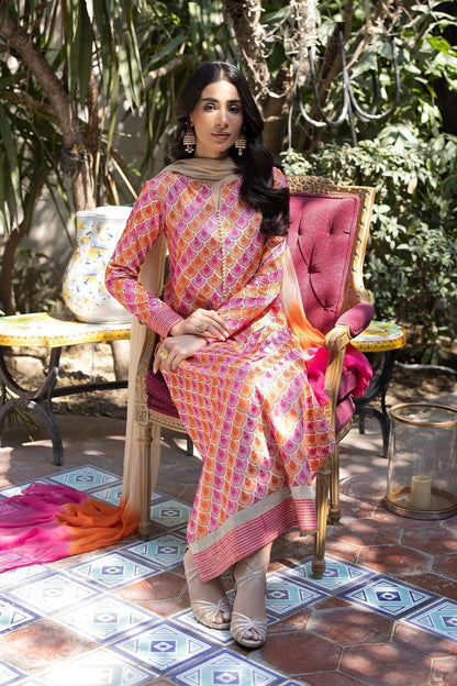 Erum Khan | Shahzeen Eid Collection | BLOSSOM - Pakistani Designer Dress - by Erum Khan | Type: Formal - 100% Original at Saira Sultan