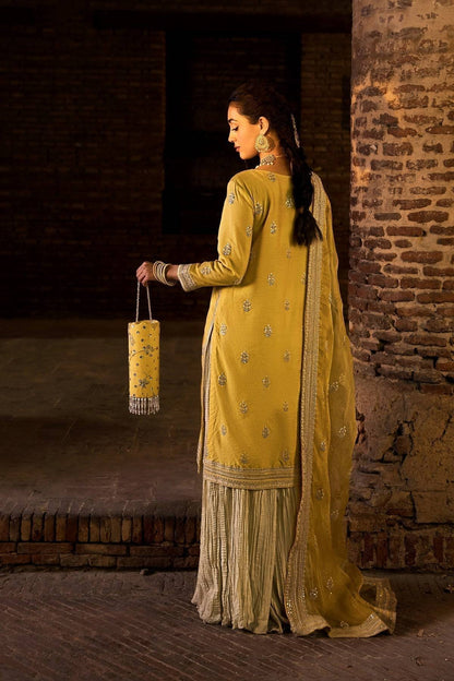 Erum Khan | Shezadian Luxe Formals | DIL ARAA - Pakistani Designer Dress - by Erum Khan | Type: Formal - 100% Original at Saira Sultan