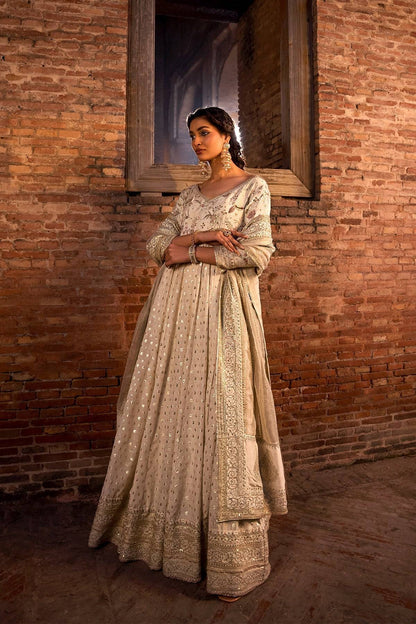 Erum Khan | Shezadian Luxe Formals | BADSHAH BEGUM - Pakistani Designer Dress - by Erum Khan | Type: Formal - 100% Original at Saira Sultan