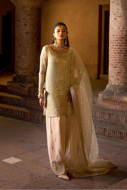 Erum Khan | Shezadian Luxe Formals | ZEB UN NISA - Pakistani Designer Dress - by Erum Khan | Type: Formal - 100% Original at Saira Sultan