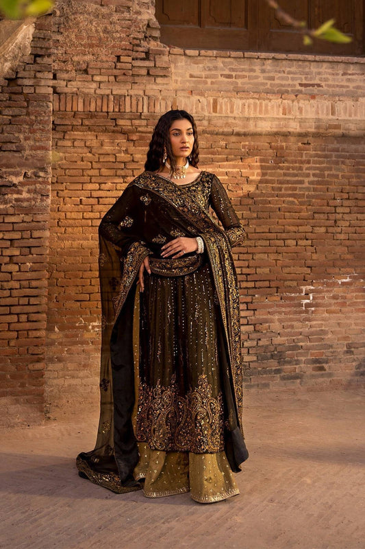 Erum Khan | Shezadian Luxe Formals | ZEENAT - Pakistani Designer Dress - by Erum Khan | Type: Formal - 100% Original at Saira Sultan