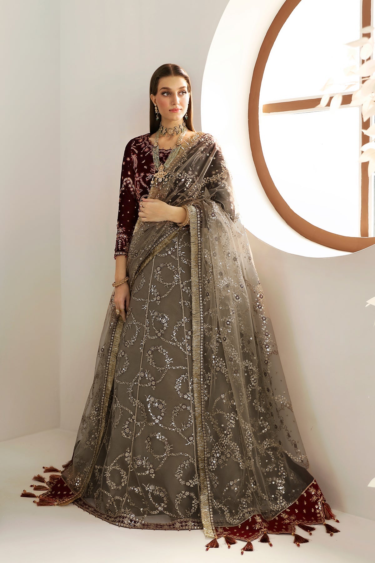 Alizeh | La Ruha Wedding Formals | AF-CH-2175-Esme - Pakistani Designer Dress - by Alizeh | Type: Formal - 100% Original at Saira Sultan