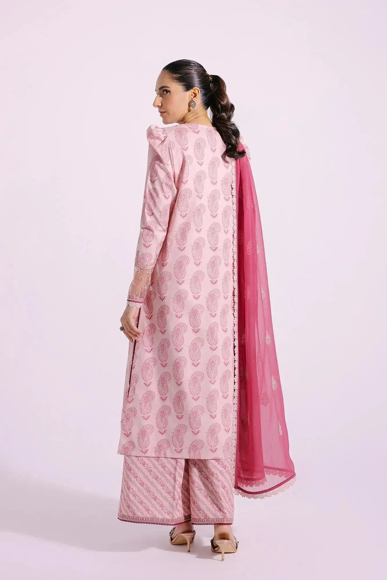 Ethnic | Rozana Collection SS 24 | E0403/203/328 - Pakistani Designer Dress - by Ethnic | Type: Luxury - 100% Original at Saira Sultan
