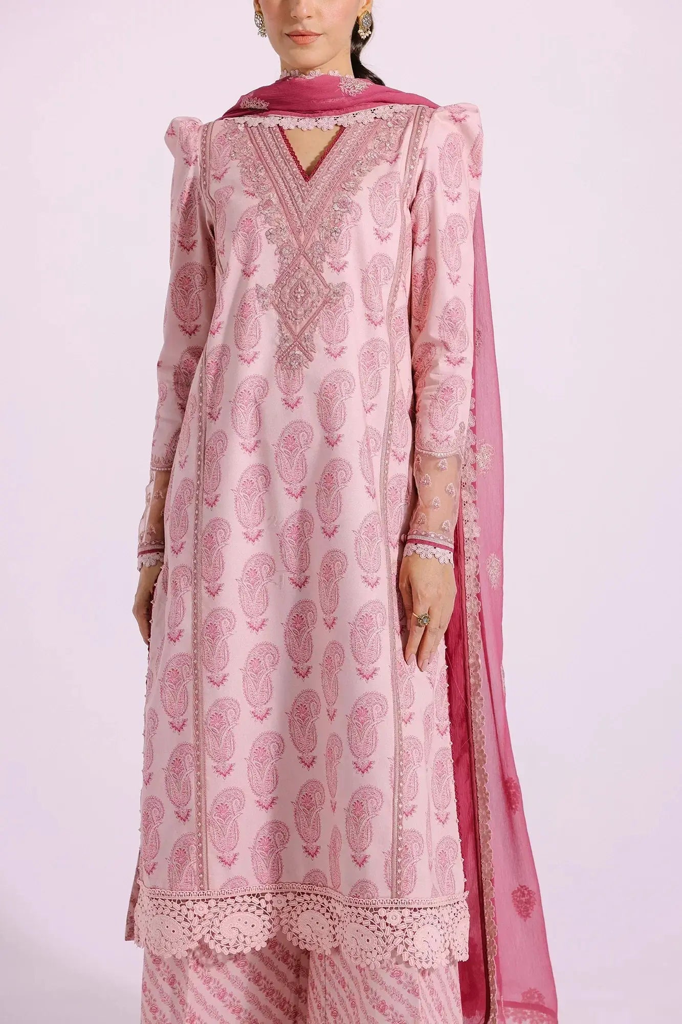 Ethnic | Rozana Collection SS 24 | E0403/203/328 - Pakistani Designer Dress - by Ethnic | Type: Luxury - 100% Original at Saira Sultan