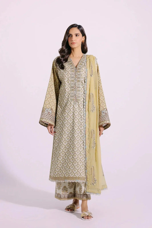 Ethnic | Rozana Collection SS 24 | E0404/203/130 - Pakistani Designer Dress - by Ethnic | Type: Luxury - 100% Original at Saira Sultan