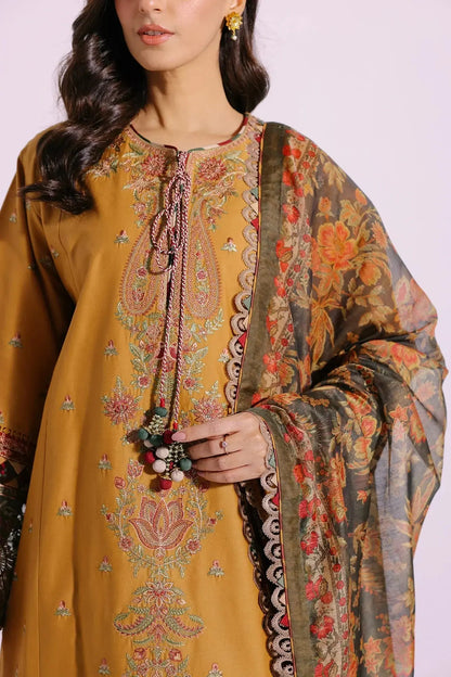 Ethnic | Rozana Collection SS 24 | E0407/203/219 - Pakistani Designer Dress - by Ethnic | Type: Luxury - 100% Original at Saira Sultan