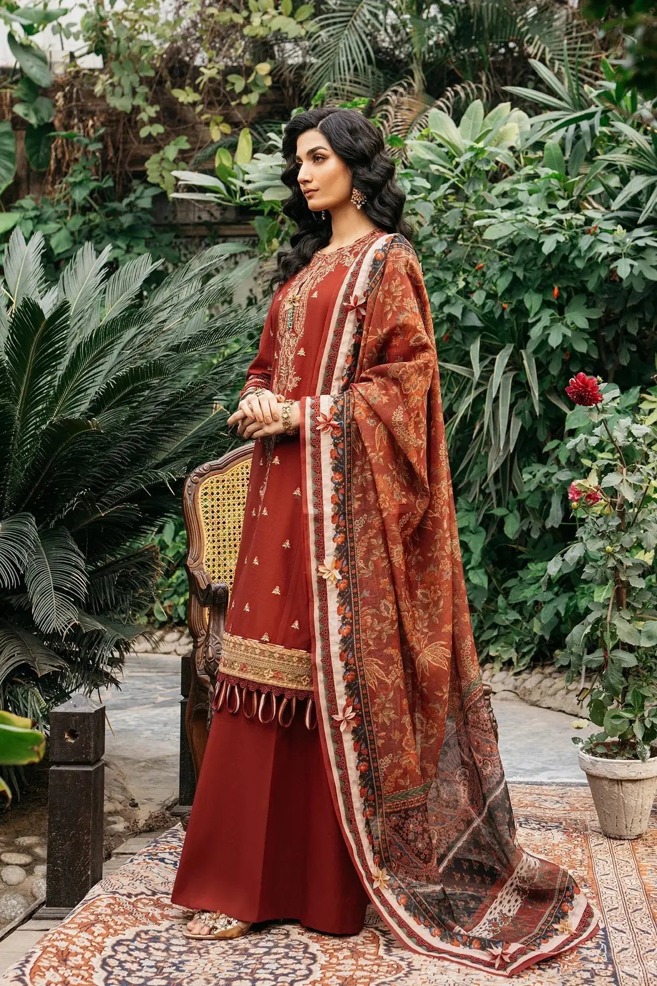 Ethnic | Rozana Collection SS 24 | E0407/203/416 - Pakistani Designer Dress - by Ethnic | Type: Luxury - 100% Original at Saira Sultan