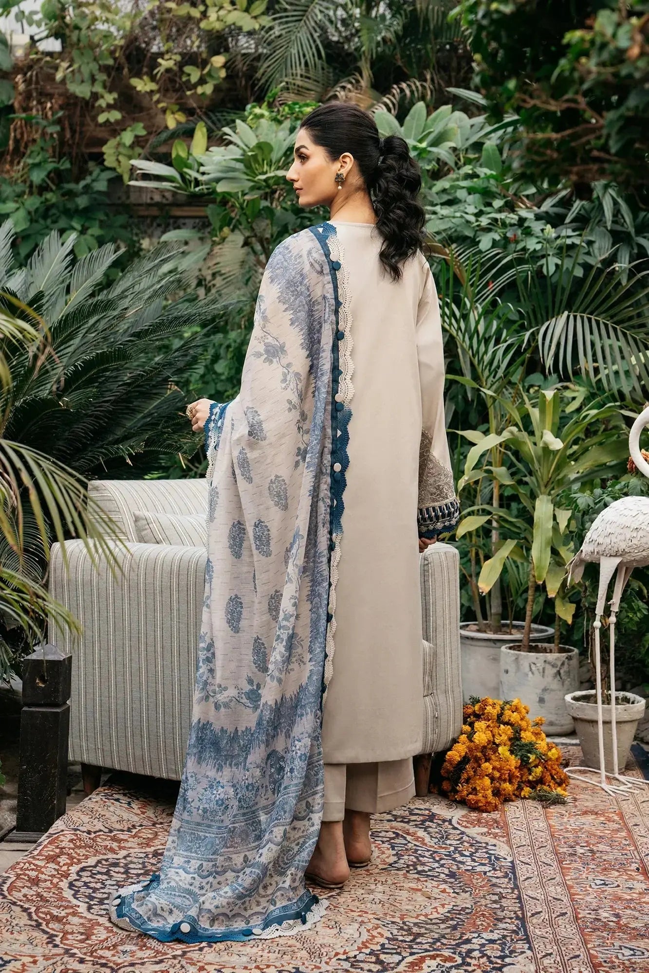 Ethnic | Rozana Collection SS 24 | E0408/203/004 - Pakistani Designer Dress - by Ethnic | Type: Luxury - 100% Original at Saira Sultan