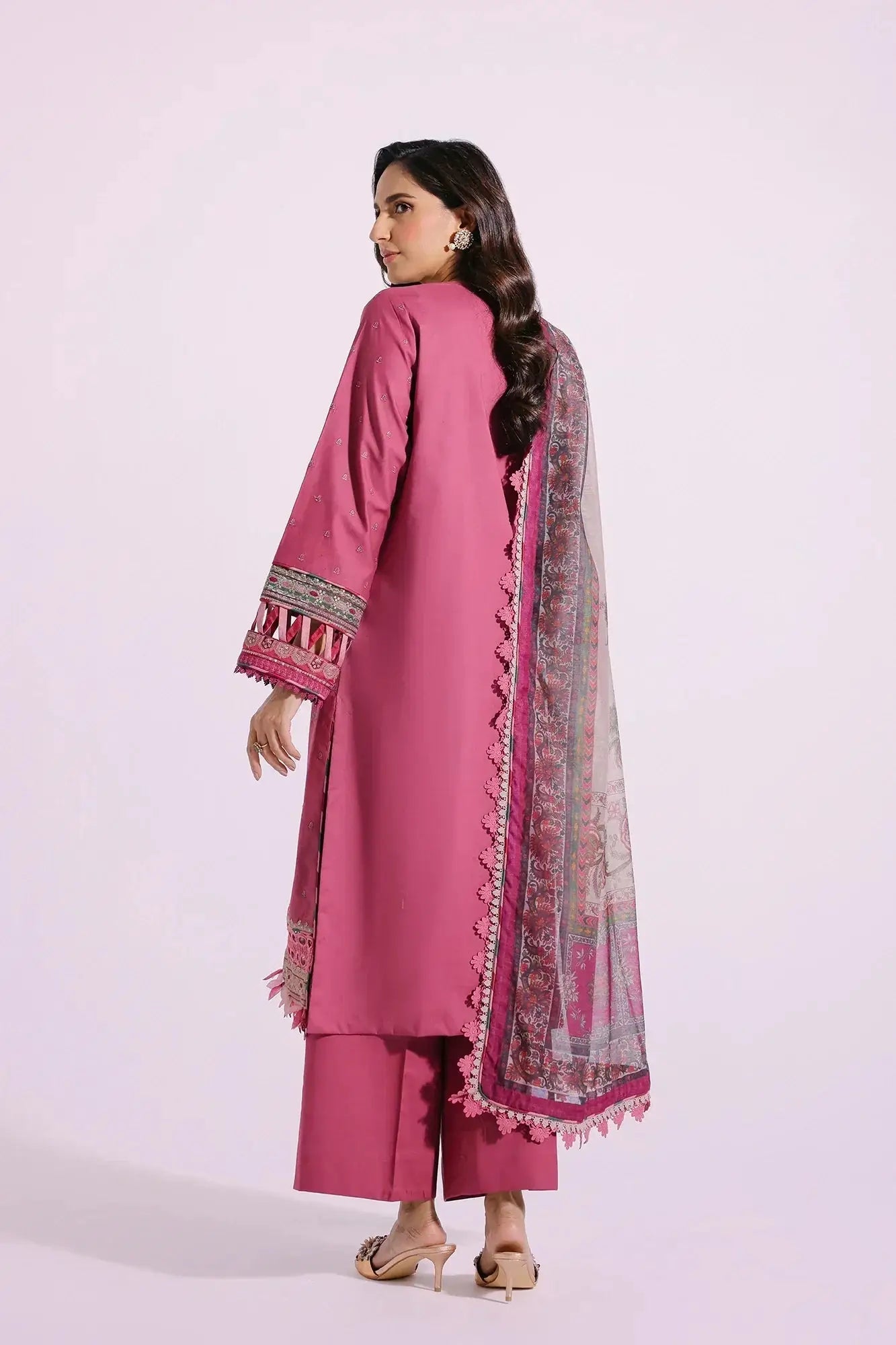 Ethnic | Rozana Collection SS 24 | E0409/203/409 - Pakistani Designer Dress - by Ethnic | Type: Luxury - 100% Original at Saira Sultan