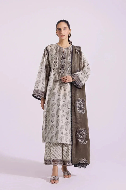 Ethnic | Rozana Collection SS 24 | E0411/203/110 - Pakistani Designer Dress - by Ethnic | Type: Luxury - 100% Original at Saira Sultan