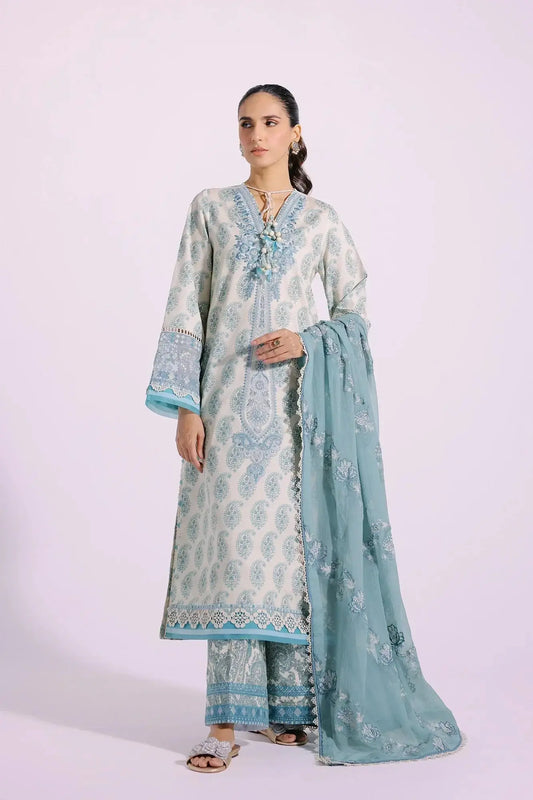 Ethnic | Rozana Collection SS 24 | E0414/203/130 - Pakistani Designer Dress - by Ethnic | Type: Luxury - 100% Original at Saira Sultan