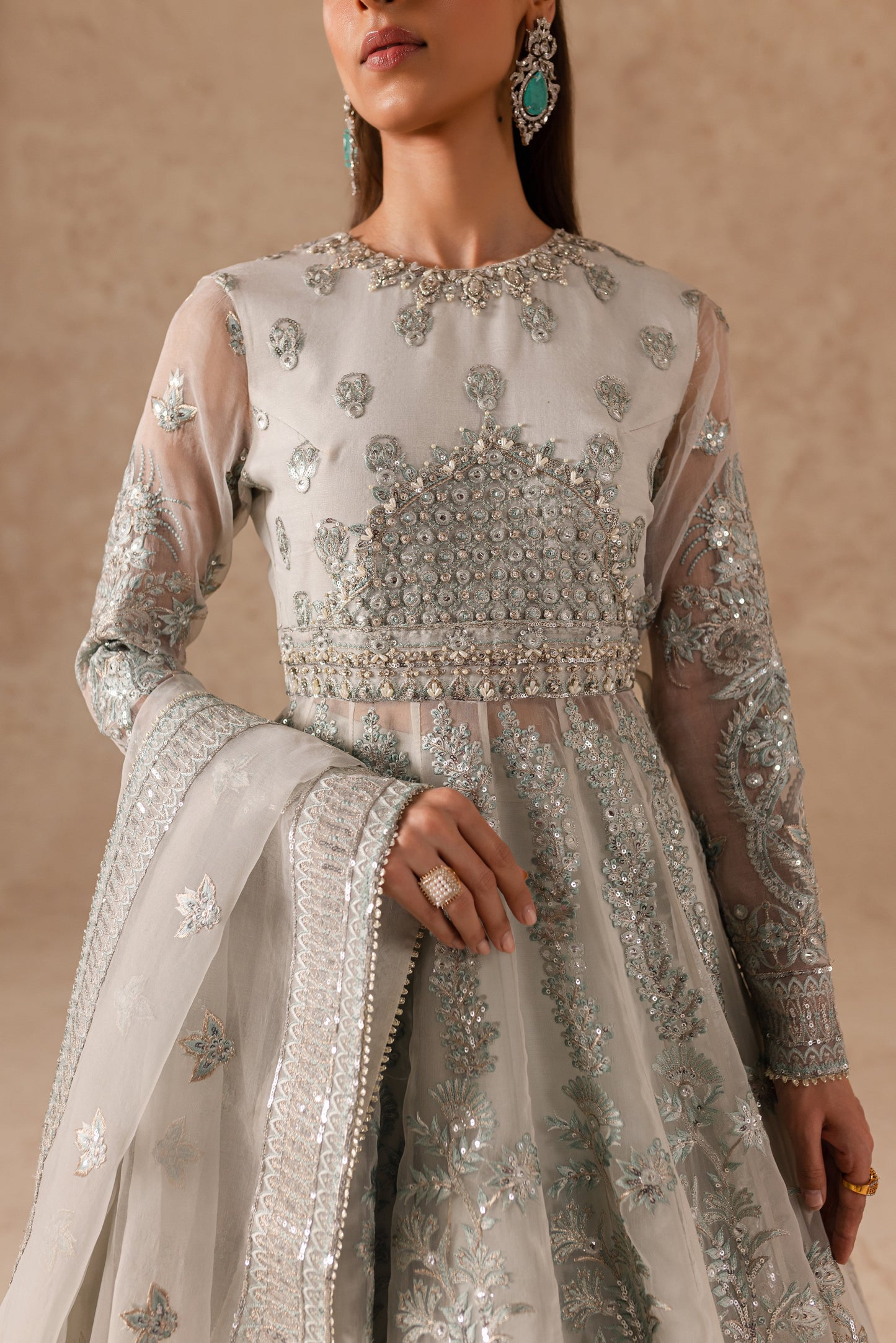 Imran Ramzan | Ch¨rie | Etoile - Pakistani Designer Dress - by Imran Ramzan | Type: Clothing - 100% Original at Saira Sultan