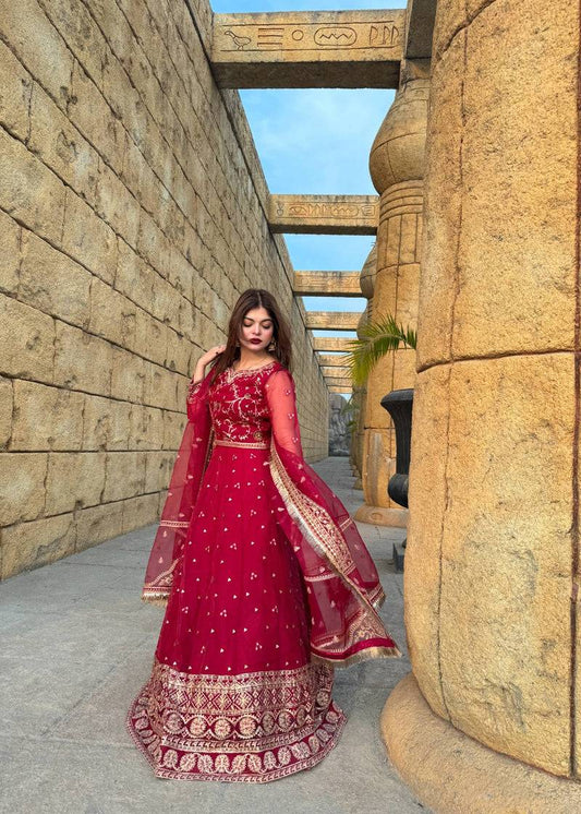 Daud Abbas | Formals Collection | Nazneen - Pakistani Designer Dress - by Daud Abbas | Type: Formal - 100% Original at Saira Sultan