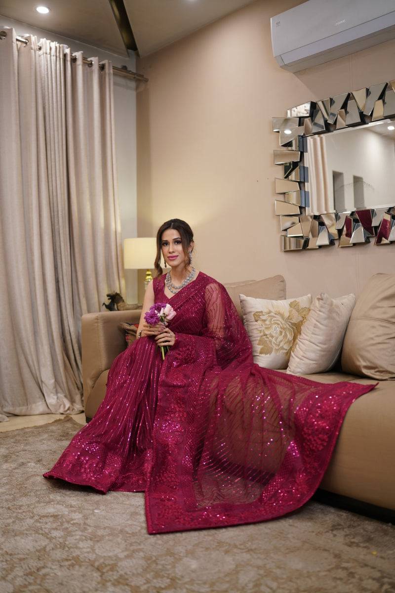 Daud Abbas | Formals Collection | Zaibaish - Pakistani Designer Dress - by Daud Abbas | Type: Formal - 100% Original at Saira Sultan