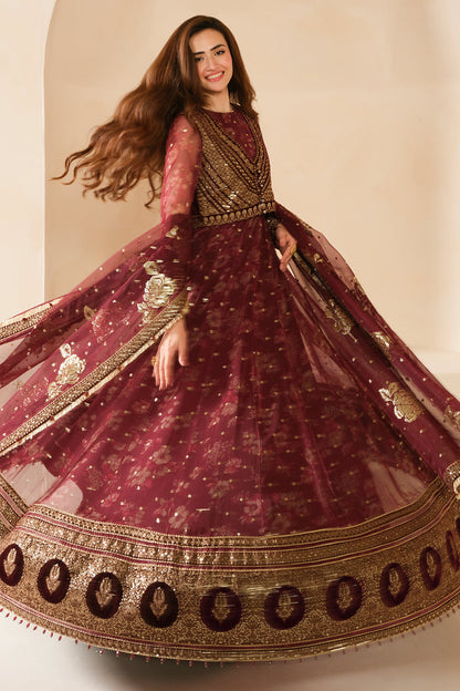 Jazmin | Velvet Edit 24 | VF-2033 L Maroon Velvet