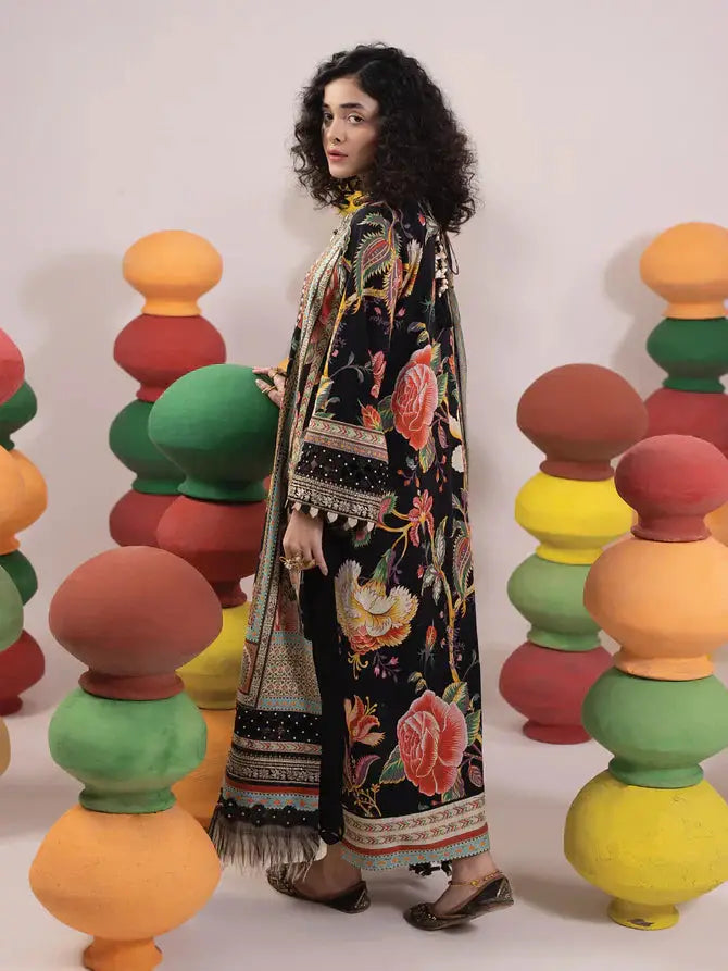 Ittehad | Faiza Faisal Rangeeli Lawn 24 | BulBul - Pakistani Designer Dress - by Ittehad | Type: Luxury - 100% Original at Saira Sultan