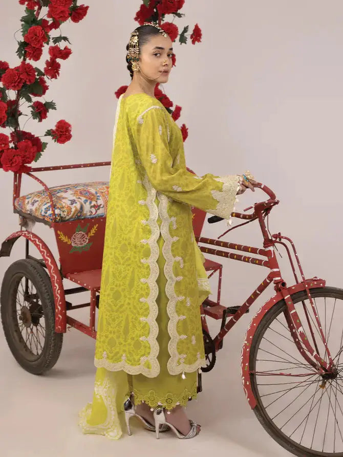 Ittehad | Faiza Faisal Rangeeli Lawn 24 | Sajjo - Pakistani Designer Dress - by Ittehad | Type: Luxury - 100% Original at Saira Sultan