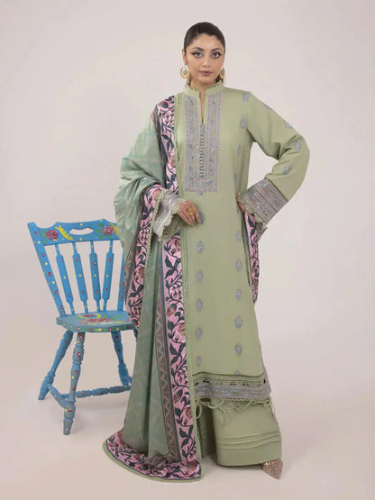 Ittehad | Faiza Faisal Rangeeli Lawn 24 | Pino - Pakistani Designer Dress - by Ittehad | Type: Luxury - 100% Original at Saira Sultan