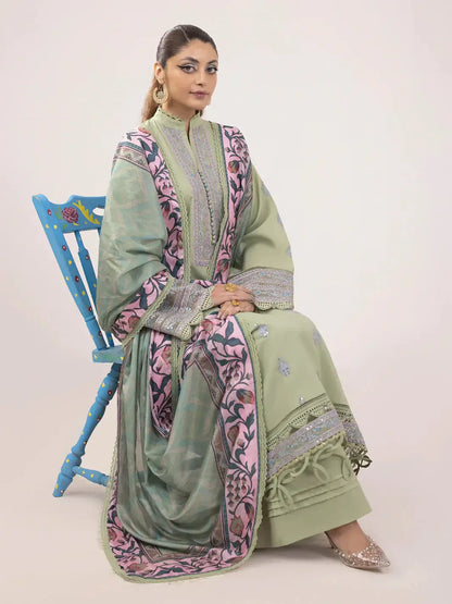 Ittehad | Faiza Faisal Rangeeli Lawn 24 | Pino - Pakistani Designer Dress - by Ittehad | Type: Luxury - 100% Original at Saira Sultan