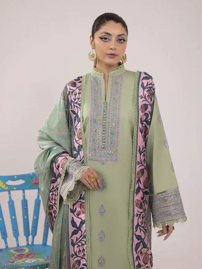 Ittehad | Faiza Faisal Rangeeli Lawn 24 | Pino - Pakistani Designer Dress - by Ittehad | Type: Luxury - 100% Original at Saira Sultan