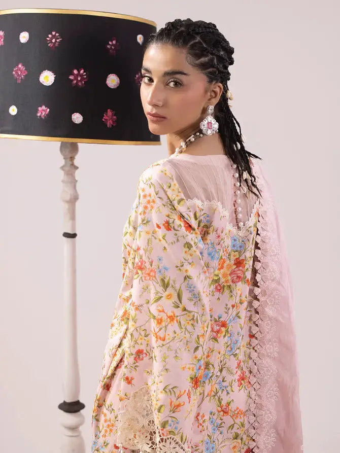 Ittehad | Faiza Faisal Rangeeli Lawn 24 | Laali - Pakistani Designer Dress - by Ittehad | Type: Luxury - 100% Original at Saira Sultan