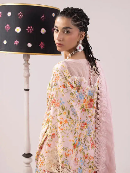 Ittehad | Faiza Faisal Rangeeli Lawn 24 | Laali - Pakistani Designer Dress - by Ittehad | Type: Luxury - 100% Original at Saira Sultan