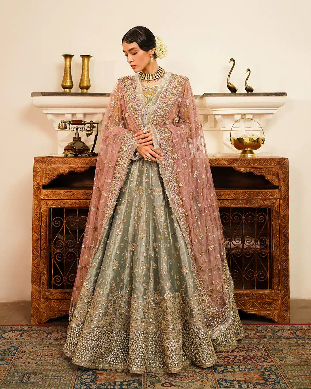 Faiza Saqlain | Irina Wedding Formals 23 | Najmeh - Pakistani Designer Dress - by Faiza Saqlain | Type: Bridal - 100% Original at Saira Sultan