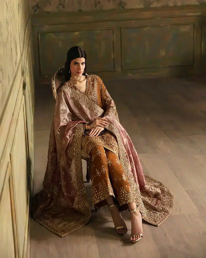 Faiza Saqlain | Manaar Luxe Formals 23 | Lamees - Pakistani Designer Dress - by Faiza Saqlain | Type: Bridal - 100% Original at Saira Sultan
