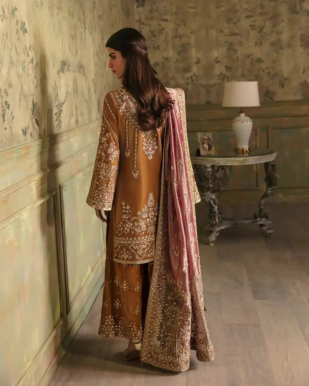Faiza Saqlain | Manaar Luxe Formals 23 | Lamees - Pakistani Designer Dress - by Faiza Saqlain | Type: Bridal - 100% Original at Saira Sultan