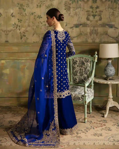 Faiza Saqlain | Manaar Luxe Formals 23 | Seyhana - Pakistani Designer Dress - by Faiza Saqlain | Type: Bridal - 100% Original at Saira Sultan
