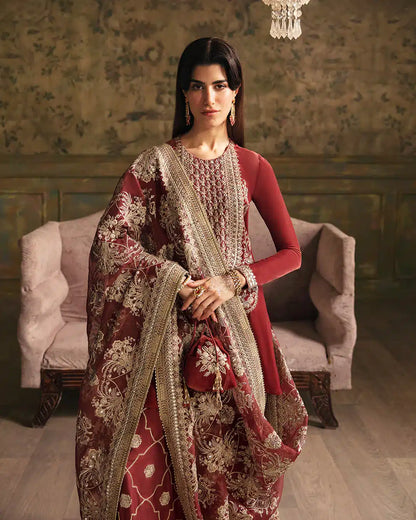 Faiza Saqlain | Manaar Luxe Formals 23 | Negar - Pakistani Designer Dress - by Faiza Saqlain | Type: Bridal - 100% Original at Saira Sultan