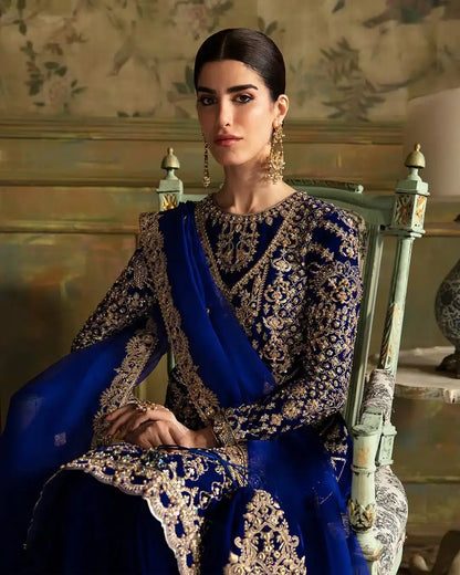 Faiza Saqlain | Manaar Luxe Formals 23 | Seyhana - Pakistani Designer Dress - by Faiza Saqlain | Type: Bridal - 100% Original at Saira Sultan
