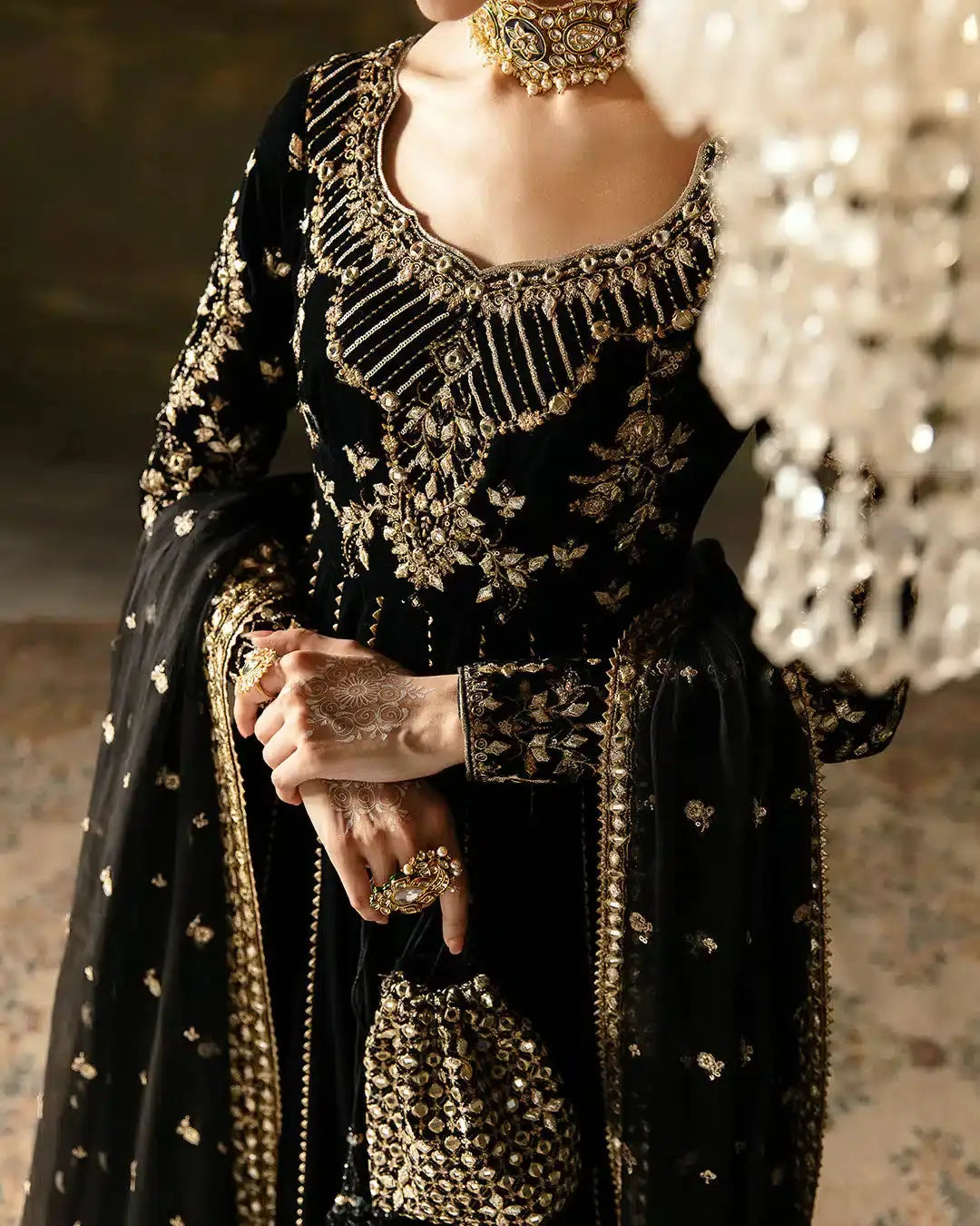 Faiza Saqlain | Manaar Luxe Formals 23 | Venera - Pakistani Designer Dress - by Faiza Saqlain | Type: Bridal - 100% Original at Saira Sultan