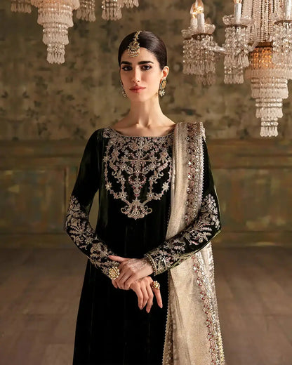 Faiza Saqlain | Manaar Luxe Formals 23 | Tissa - Pakistani Designer Dress - by Faiza Saqlain | Type: Bridal - 100% Original at Saira Sultan