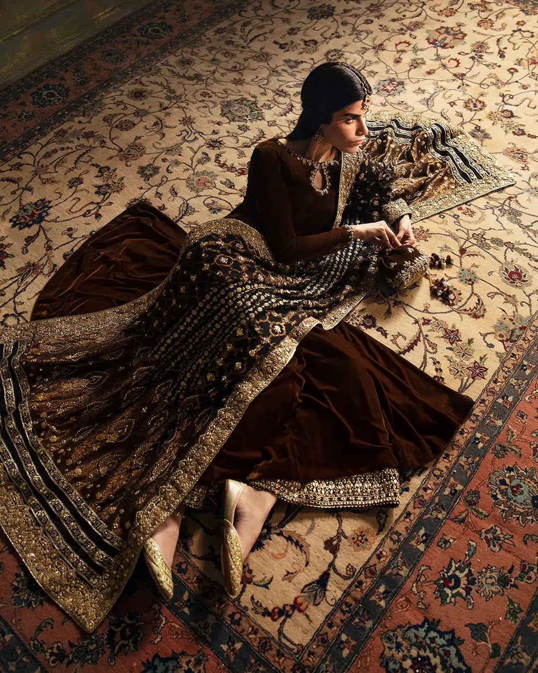 Faiza Saqlain | Manaar Luxe Formals 23 | Ritaan - Pakistani Designer Dress - by Faiza Saqlain | Type: Bridal - 100% Original at Saira Sultan