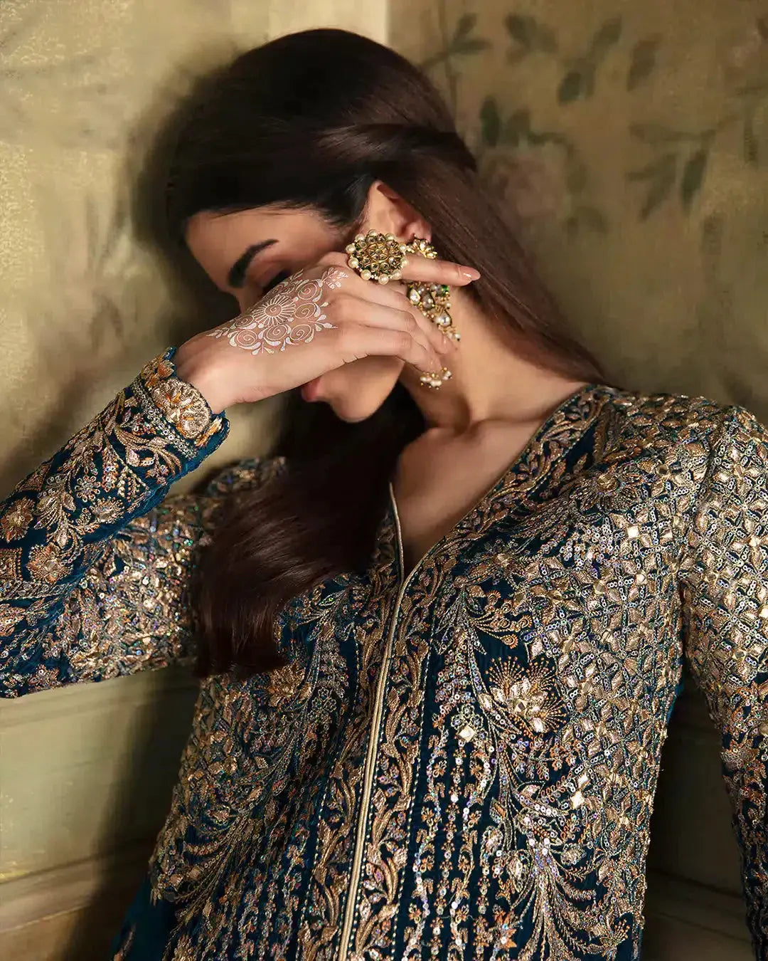 Faiza Saqlain | Manaar Luxe Formals 23 | Haanie - Pakistani Designer Dress - by Faiza Saqlain | Type: Bridal - 100% Original at Saira Sultan