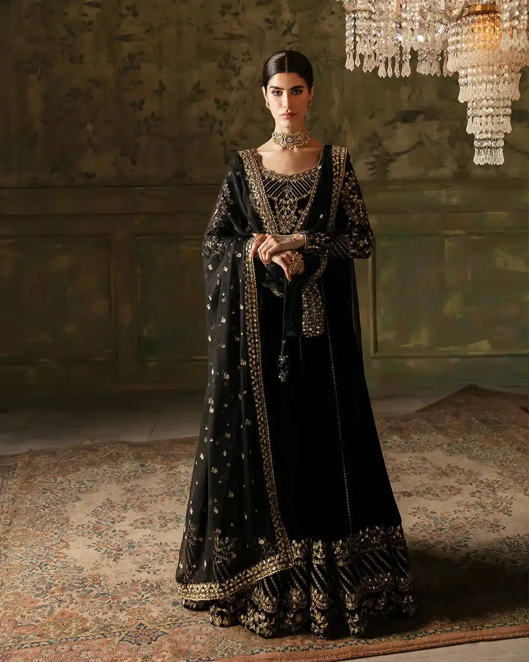 Faiza Saqlain | Manaar Luxe Formals 23 | Venera - Pakistani Designer Dress - by Faiza Saqlain | Type: Bridal - 100% Original at Saira Sultan